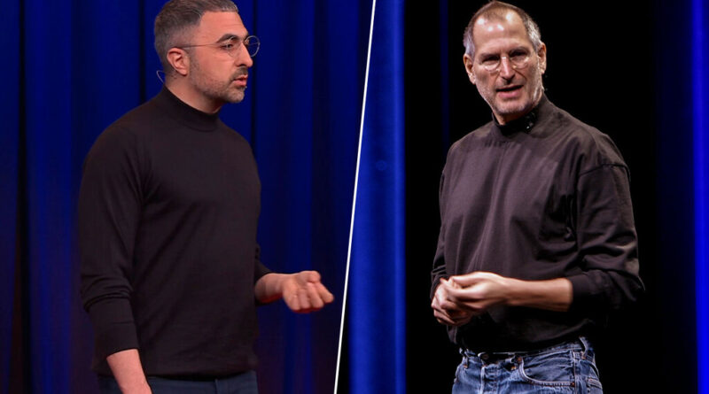 No es Steve Jobs, es Mustafa Suleyman: el CEO de IA de Microsoft que se apunta a la tendencia de vestir “al estilo Jobs”